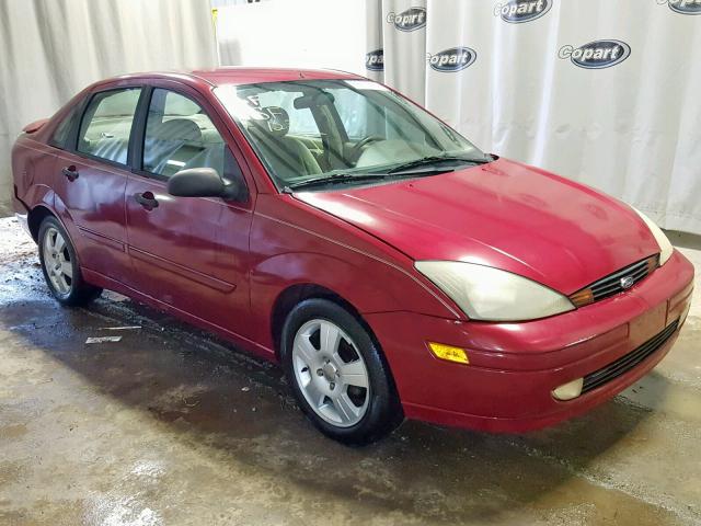 1FAFP38343W203180 - 2003 FORD FOCUS ZTS RED photo 1