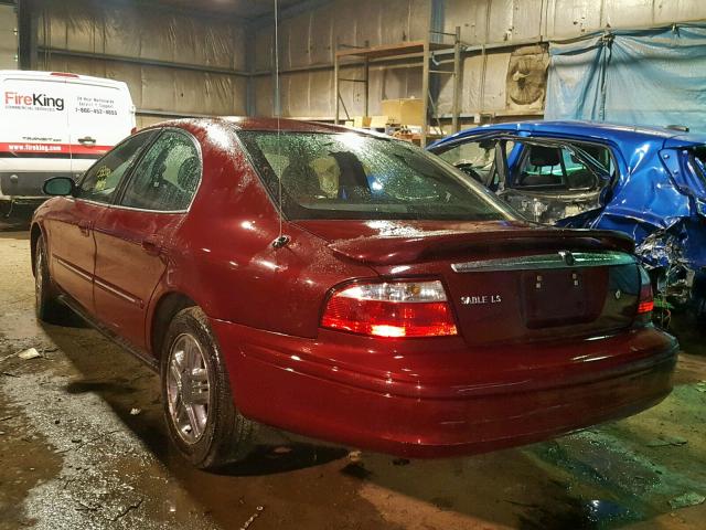 1MEHM55S54G610292 - 2004 MERCURY SABLE LS P BURGUNDY photo 3