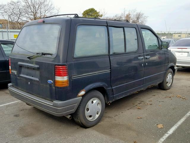 1FMCA11U6TZA96441 - 1996 FORD AEROSTAR BLACK photo 4