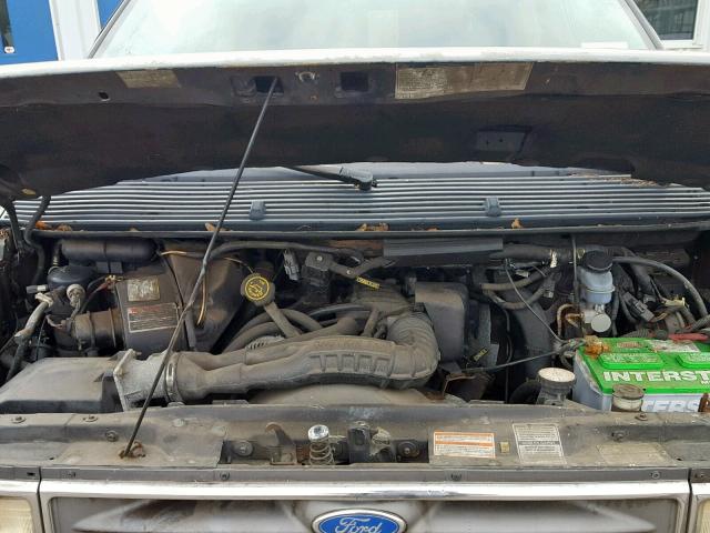 1FMCA11U6TZA96441 - 1996 FORD AEROSTAR BLACK photo 7