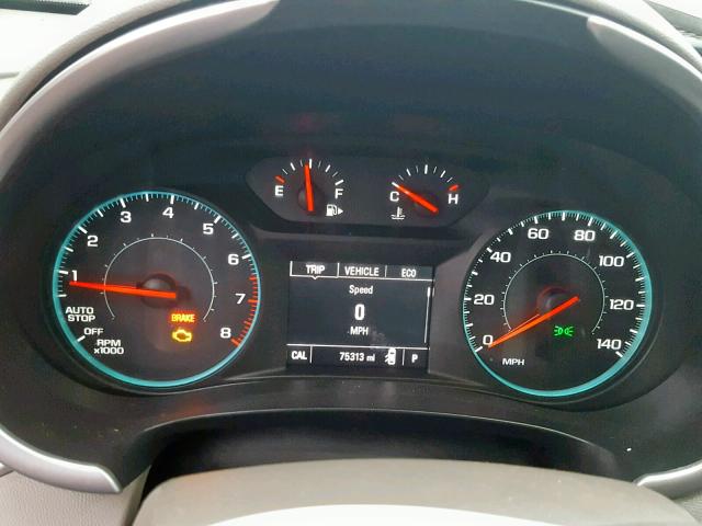 1G1ZB5ST2HF278745 - 2017 CHEVROLET MALIBU LS BLACK photo 8