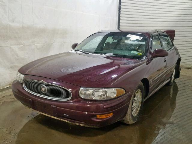 1G4HP54K034137830 - 2003 BUICK LESABRE CU MAROON photo 2