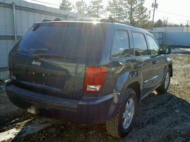 1J8GR48K39C544305 - 2009 JEEP GRAND CHER BLUE photo 4