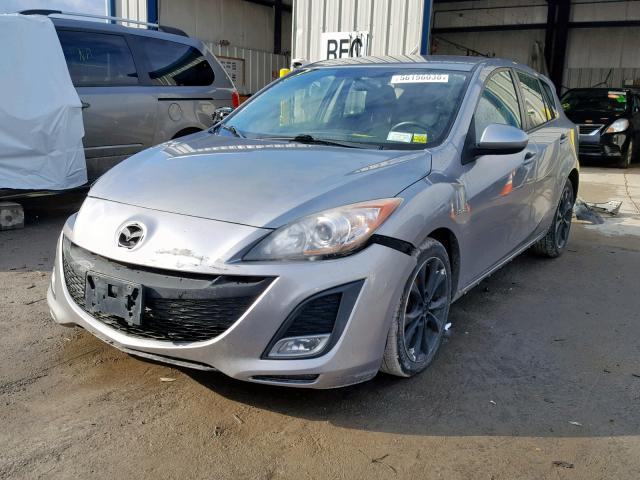 JM1BL1K6XB1495344 - 2011 MAZDA 3 S GRAY photo 2