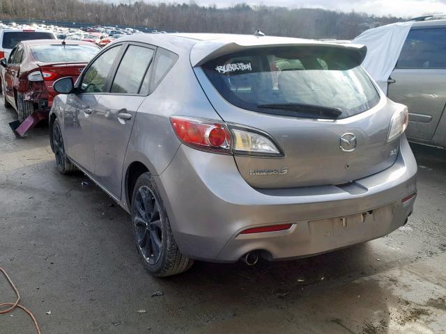 JM1BL1K6XB1495344 - 2011 MAZDA 3 S GRAY photo 3