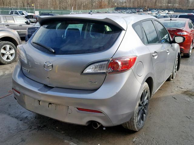 JM1BL1K6XB1495344 - 2011 MAZDA 3 S GRAY photo 4