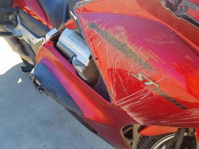 JH2SC51058K610172 - 2008 HONDA ST1300 RED photo 10