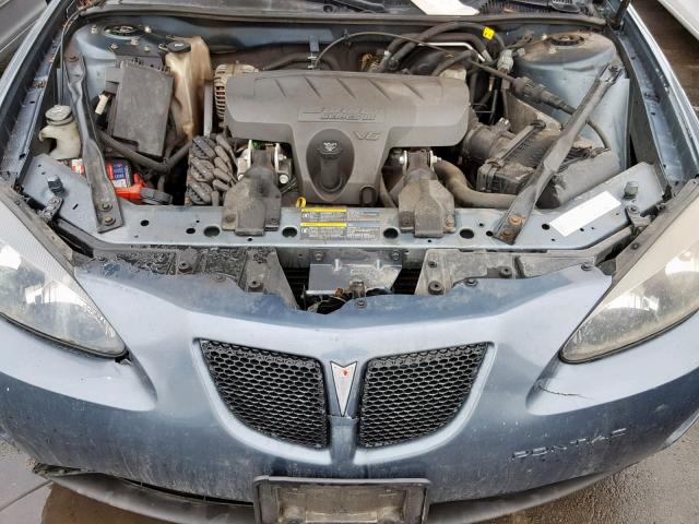 2G2WP552761109666 - 2006 PONTIAC GRAND PRIX BLUE photo 7