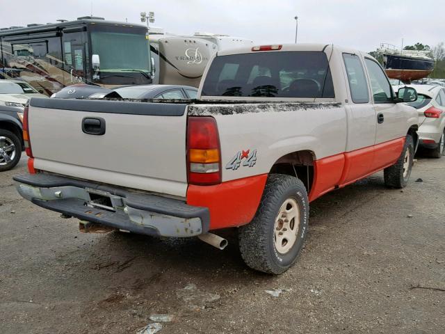 1GTEK19V6XE551552 - 1999 GMC NEW SIERRA CREAM photo 4