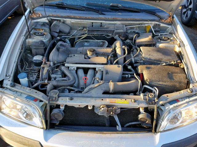 YV1VS29511F660776 - 2001 VOLVO S40 1.9T SILVER photo 7