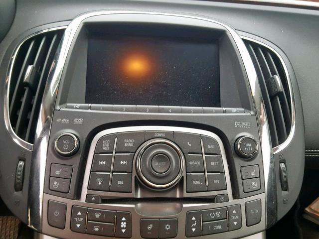 1G4GE5GD3BF302934 - 2011 BUICK LACROSSE C BLACK photo 9