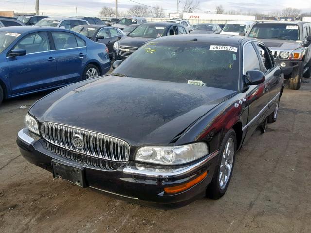 1G4CU541934144625 - 2003 BUICK PARK AVENU BLACK photo 2