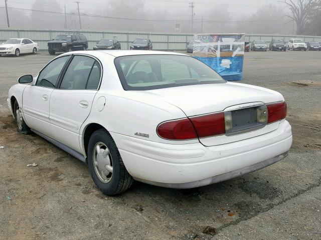 1G4HR54K4YU202504 - 2000 BUICK LESABRE LI WHITE photo 3