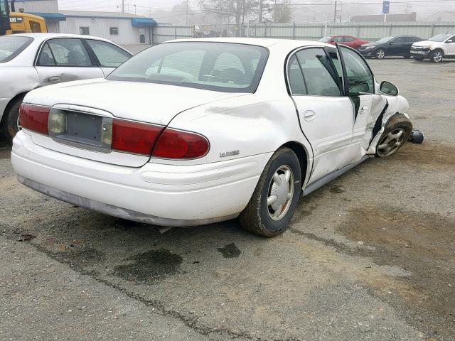 1G4HR54K4YU202504 - 2000 BUICK LESABRE LI WHITE photo 4