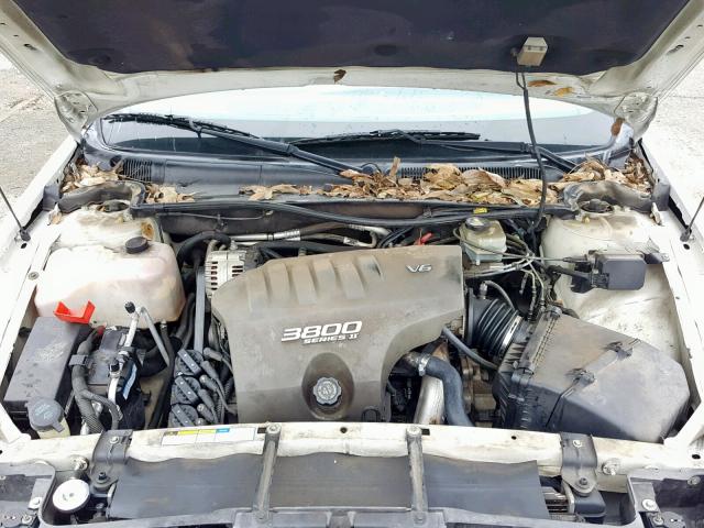 1G4HR54K4YU202504 - 2000 BUICK LESABRE LI WHITE photo 7