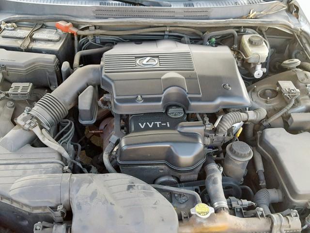 JTHBD192520045900 - 2002 LEXUS IS 300 SILVER photo 7