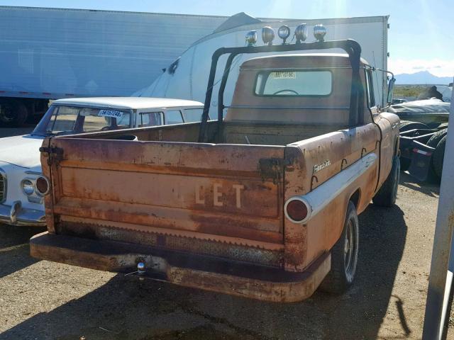 V3B58L114540 - 1958 CHEVROLET APACHE BEIGE photo 4