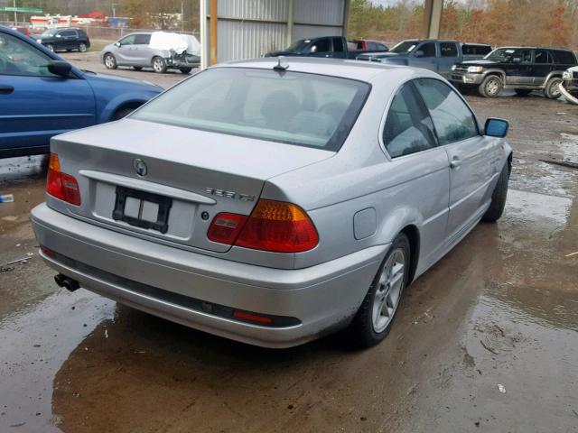 WBABV13464JT20919 - 2004 BMW 325 CI SUL GRAY photo 4