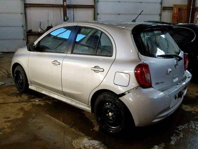 3N1CK3CP5FL212134 - 2015 NISSAN MICRA SILVER photo 3