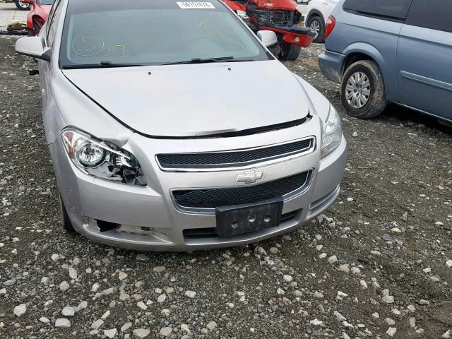 1G1ZJ57B28F248549 - 2008 CHEVROLET MALIBU 2LT SILVER photo 9