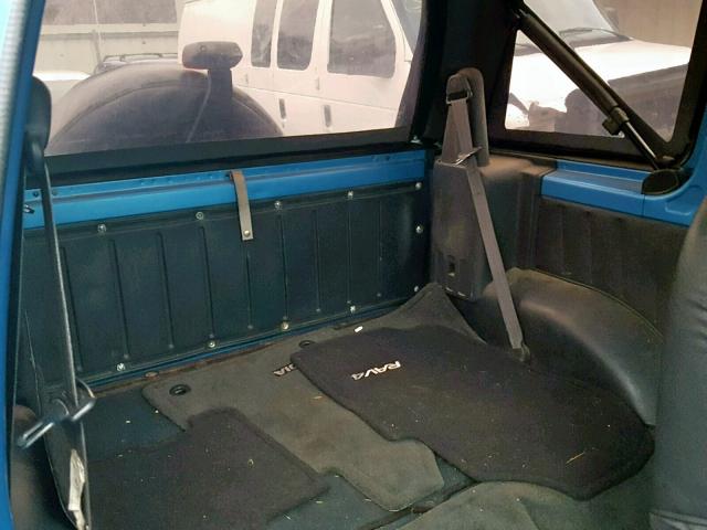 2CNBJ18UXR6939708 - 1994 GEO TRACKER BLUE photo 6