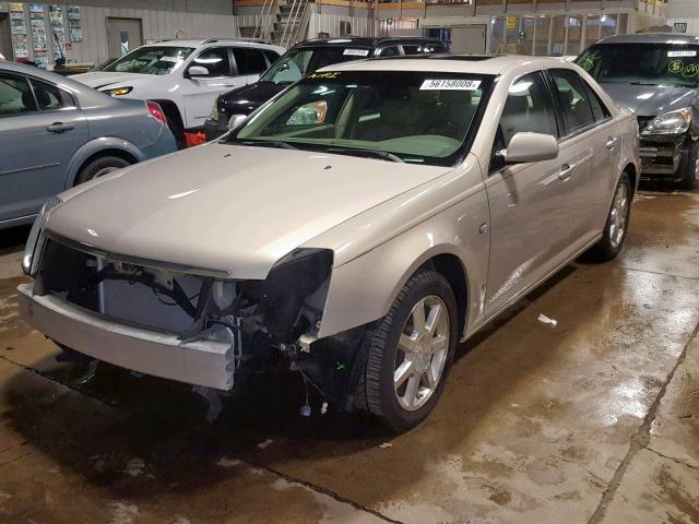 1G6DW677870127680 - 2007 CADILLAC STS BEIGE photo 2