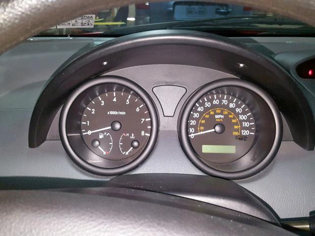 KL1TD52695B395623 - 2005 CHEVROLET AVEO BASE Қызыл фото 8