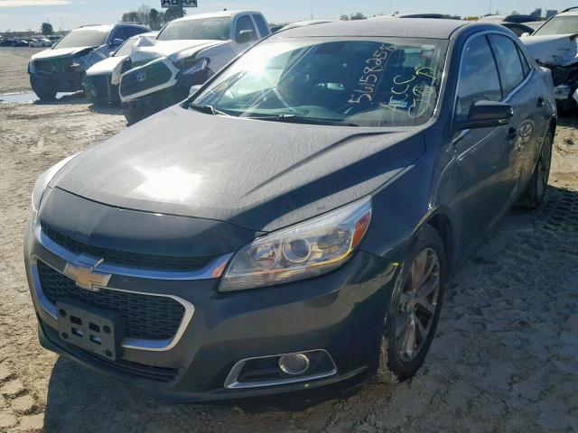 1G11E5SL2EF191508 - 2014 CHEVROLET MALIBU 2LT GRAY photo 2