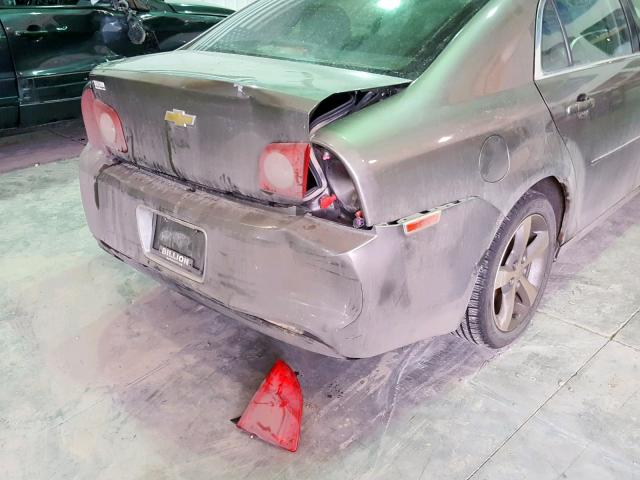 1G1ZC5E10BF292951 - 2011 CHEVROLET MALIBU 1LT BROWN photo 9