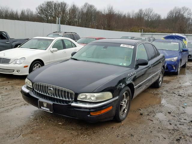 1G4CU541444104213 - 2004 BUICK PARK AVENU BLACK photo 2