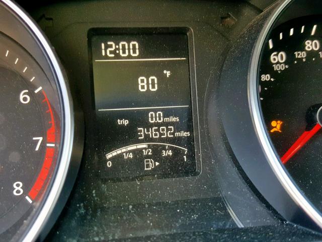 3VW1K7AJ4FM201949 - 2015 VOLKSWAGEN JETTA BASE Մոխրագույն լուսանկար 8