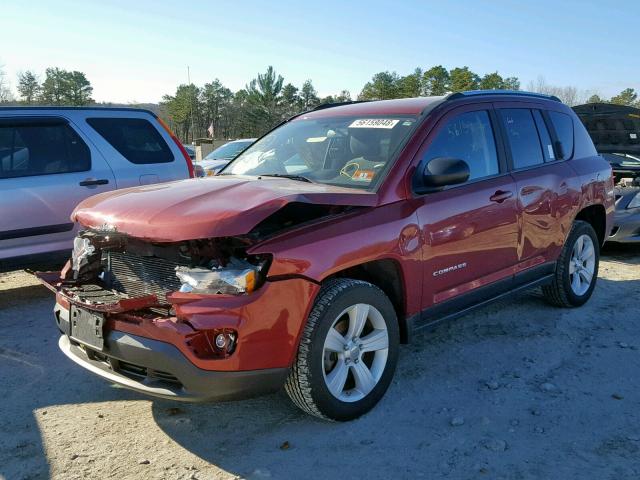 1J4NF1FBXBD135236 - 2011 JEEP COMPASS SP Qırmızı foto 2