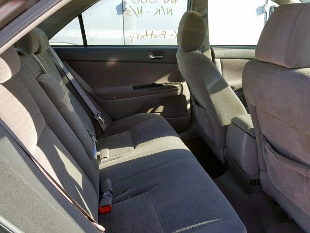 4T1BE32K85U541108 - 2005 TOYOTA CAMRY LE GRAY photo 6