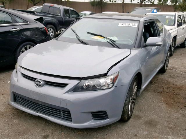 JTKJF5C74D3063236 - 2013 TOYOTA SCION TC 灰色 照片 2