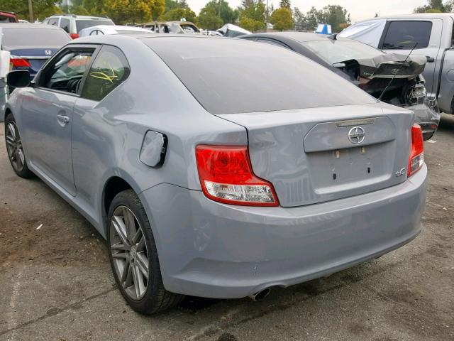 JTKJF5C74D3063236 - 2013 TOYOTA SCION TC 灰色 照片 3