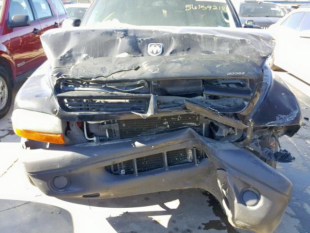 1D7HL38XX3S288296 - 2003 DODGE DAKOTA QUA BLACK photo 9