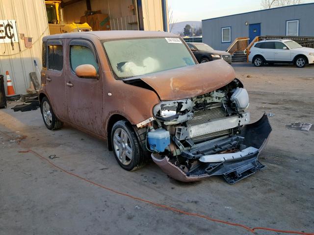 JN8AZ2KRXBT213285 - 2011 NISSAN CUBE BASE BROWN photo 1