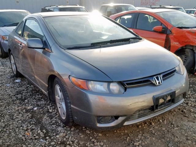 2HGFG12816H511298 - 2006 HONDA CIVIC EX GRAY photo 1