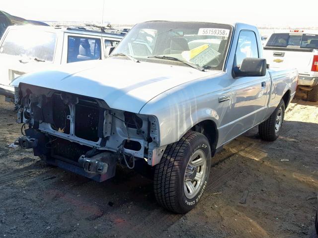 1FTYR10DX9PA48093 - 2009 FORD RANGER SILVER photo 2