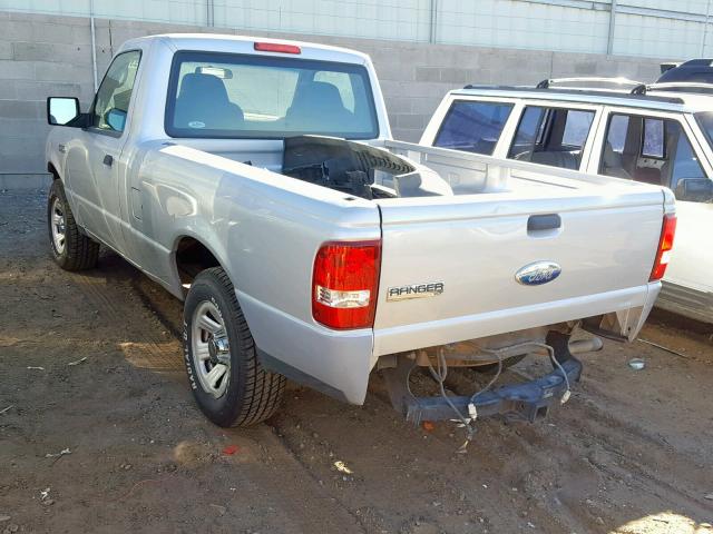 1FTYR10DX9PA48093 - 2009 FORD RANGER SILVER photo 3