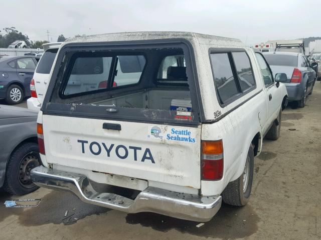 JT4RN81A7M0075847 - 1991 TOYOTA PICKUP 1/2 WHITE photo 4