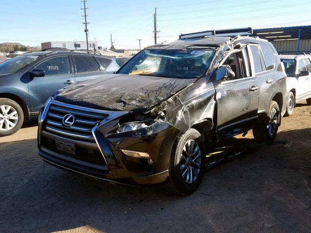 JTJJM7FX0E5072703 - 2014 LEXUS GX PREMIUM BLACK photo 2