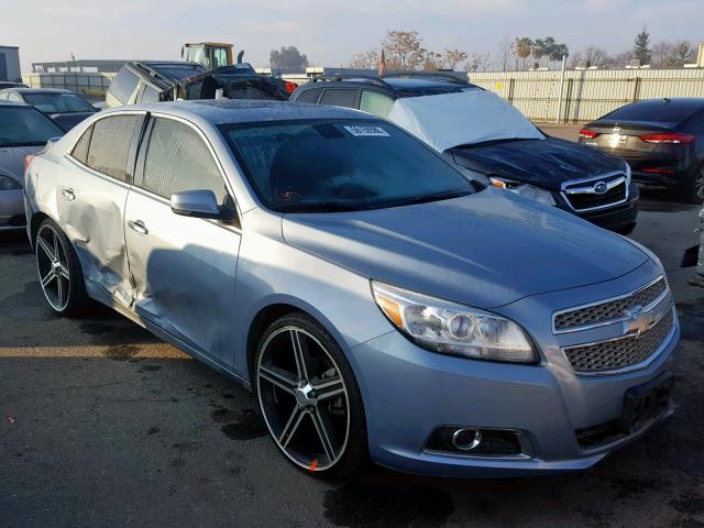 1G11H5SA1DU129257 - 2013 CHEVROLET MALIBU LTZ ლურჯი ფოტო 1