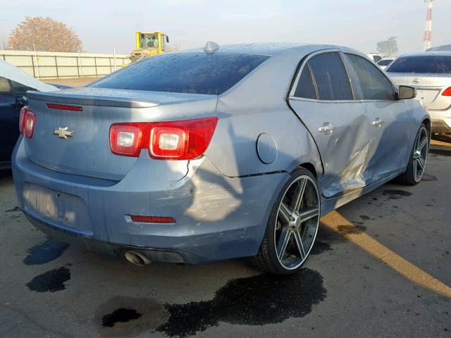 1G11H5SA1DU129257 - 2013 CHEVROLET MALIBU LTZ ლურჯი ფოტო 4