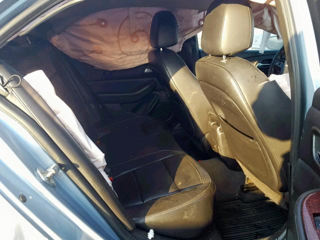 1G11H5SA1DU129257 - 2013 CHEVROLET MALIBU LTZ ლურჯი ფოტო 6