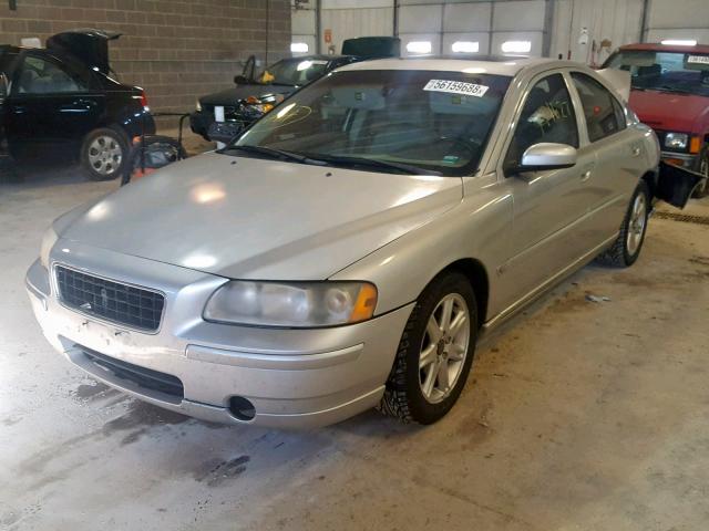 YV1RS592052429924 - 2005 VOLVO S60 2.5T GRAY photo 2