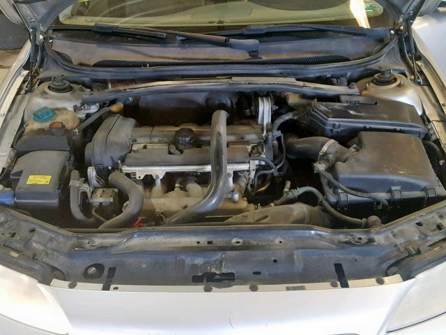 YV1RS592052429924 - 2005 VOLVO S60 2.5T GRAY photo 7