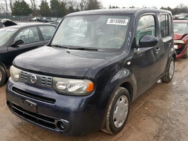 JN8AZ2KR7AT157532 - 2010 NISSAN CUBE BASE BLACK photo 2