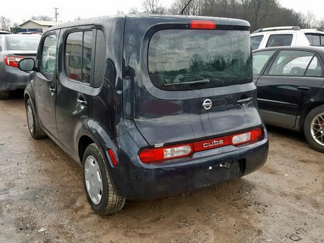 JN8AZ2KR7AT157532 - 2010 NISSAN CUBE BASE BLACK photo 3