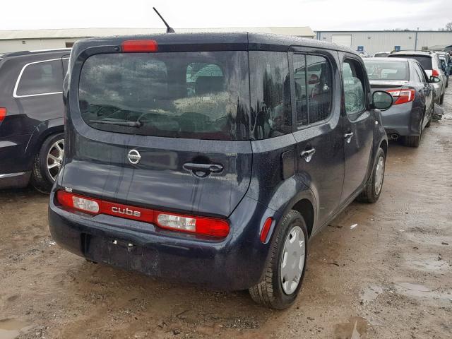 JN8AZ2KR7AT157532 - 2010 NISSAN CUBE BASE BLACK photo 4